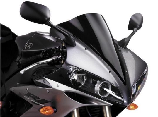 C Pula Doble Burbuja Yamaha R Negra Al Mejor Precio