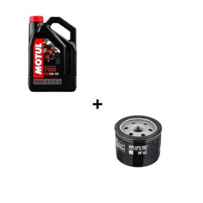 Kit de mantenimiento Motul ACEITE MOTUL 5W 40W 7100