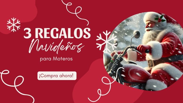3 regalos navideños para moteros