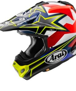 Casco ARAI MX-V STARS&STRIPES – Blanco