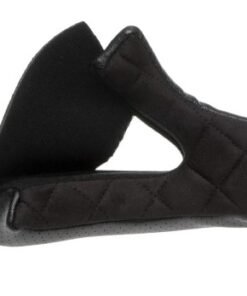 CARRILLERAS BELL MOTO-3 ANTE COLOR NEGRO 40 MM