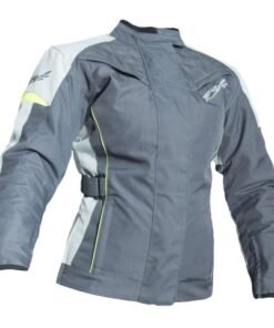 CHAQUETA RST GEMMA GRIS/AMARILLO FLÚOR