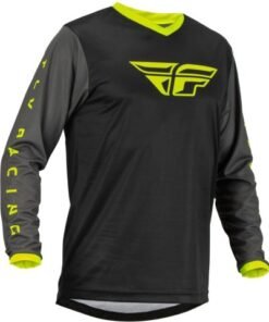 Camiseta FLY RACING F-16 - Negro / Gris / Hi-Vis