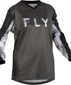Camiseta mujer FLY RACING F-16 - Negro / Gris