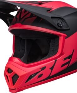 Casco BELL MX-9 Mips Disrupt - Mate Negro/Rojo