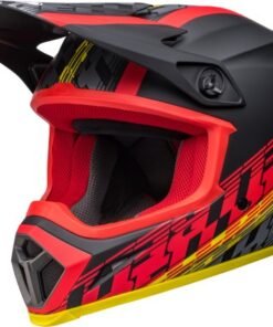 Casco BELL MX-9 Mips Offset - Mate Negro/Rojo