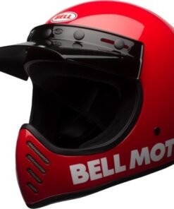 Casco BELL Moto-3 Classic - Rojo brillo