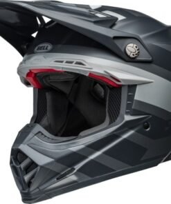 Casco BELL Moto-9S Flex - Banshee Satin Black/Silver