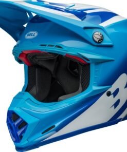 Casco BELL Moto-9S Flex - Rail Gloss Blue/White