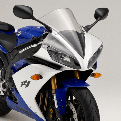 Cúpula doble burbuja Cúpula doble burbuja Yamaha YZF R1 2007 2008 - Transparente