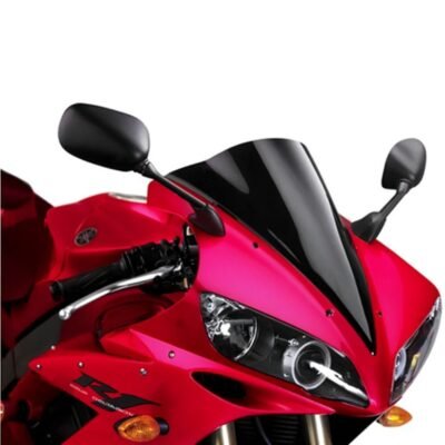 Cúpula doble burbuja Cúpula doble burbuja Yamaha YZF R1 2007 2008 - Negro
