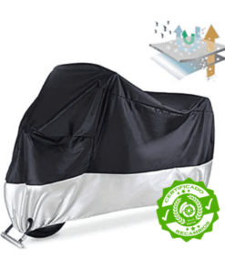 Funda Funda impermeable colocada en una mnoto vista lateral