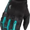 Guantes FLY RACING Evolution DST S,E, Strobe - Negro / Electric Blue