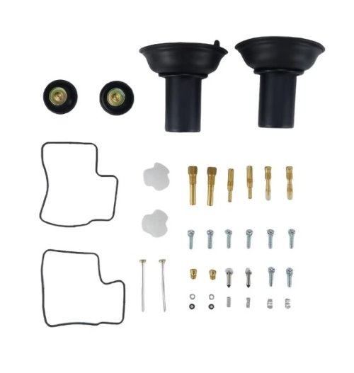 Kit de reparación de carburador de motocicleta para Yamaha Virago XV535 XV 535 1990-2001 500 2 Kit de reparación de carburador de motocicleta para Yamaha Virago XV535 XV 535 1990 - 2001 diafragma