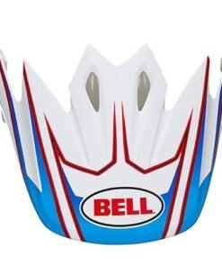 VISERA BELL MX-9 MIPS EQUIPPED PINNED BLANCO / AZUL