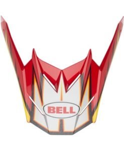 VISERA BELL SX-1 APEX PLATA / ROJO