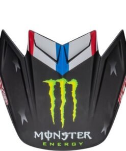 Visera BELL MOTO-9S FLEX TOMAC REP Negro Mate/Blanco