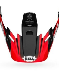 Visera Bell MX-9 ADV DASH Negro/Rojo/Blanco