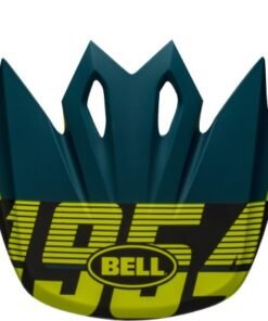 Visera Bell MX-9 MIPS STRIKE Azul Mate/Amarillo