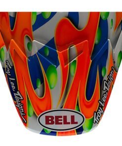 Visera Bell Moto-9 Carbon Flex McGrath Replica naranja