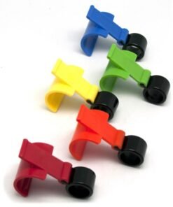 Bloqueo de freno para transporte rojo