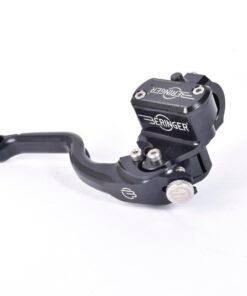 Bomba de freno con depósito integrado BERINGER Aerotec® Ø14,5mm con maneta tipo 2 - Negro