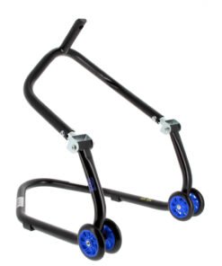 caballete-delantero-al-chasis-bihr-home-track-color-negro-mate-y-ruedas-azules