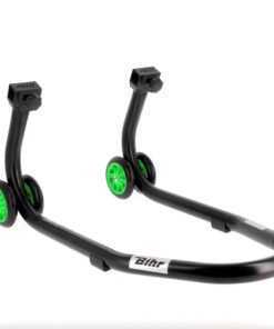 caballete-delantero-bihr-home-track-color-negro-mate-y-ruedas-verdes