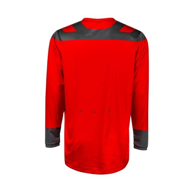 camiseta camiseta fly racing f16 rojo antracita blanco