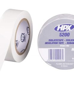 Cinta adhesiva aislante HPX blanco