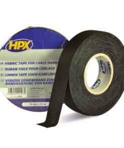 Cinta adhesiva tela HPX negro