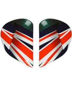 cubiertas laterales arai sistema superadsis j union jack multicolor modelos chaser v pro