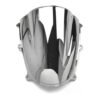 cúpula doble burbuja honda cbr600rr 2005 al 2006 plata espejo