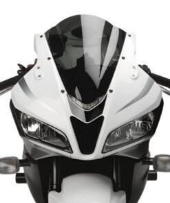cúpula doble burbuja moto honda cbr600rr 2007 al 2012 negra