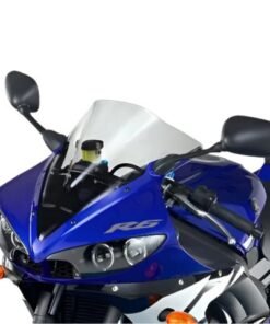 cúpula doble burbuja yamaha r6 2003 2004 2005 transparente