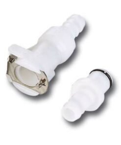 Enchufe rápido macarrón gasolina blanco MOTION PRO Ø6mm