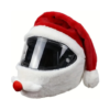 gorro navideño para cascos de moto