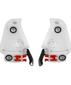 kit de mecanismos pantalla arai sistema super adsis I2 blanco modelos axces ii 3