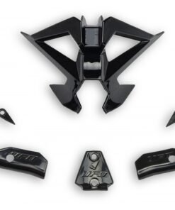 kit mentonera casco Diamond negro HR058K