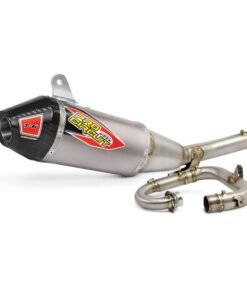 linea-completa-escape-pro-circuit-t-6-acero-inox-ktm-sx-f-fc-250 -silencioso-de-titanio-tapa-de-carbono