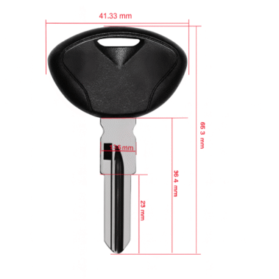 llave Llave de motocicleta para modelos BMW C650GT C600 SPORT C1-200 C1 C650 GT C 600 650 en blanco, reemplazo sin cortar