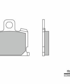 pastillas-de-freno-orgánicas-brembo-07ya0809