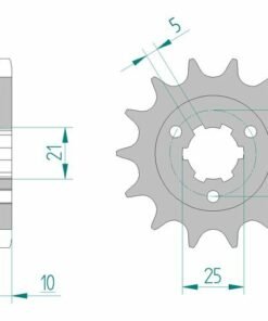 pinón-afam-acero-estándar-22602-paso-525