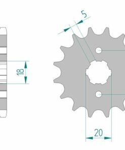 pinón-afam-acero-estándar-26200-paso-428