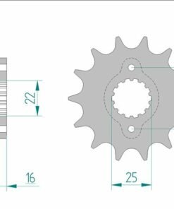 pinón-afam-acero-estándar-52604-paso-520