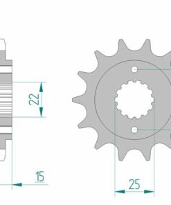 pinón-afam-acero-estándar-52607-paso-520