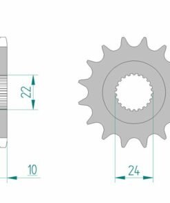 pinón-afam-acero-estándar-61301-paso-520