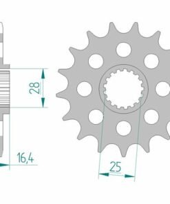 pinón-afam-acero-estándar-61800-paso-525