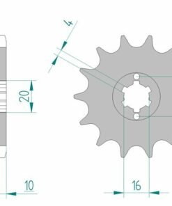 pinón-afam-acero-estándar-64200-paso-520
