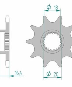pinón-afam-acero-estándar-79304-paso-520
